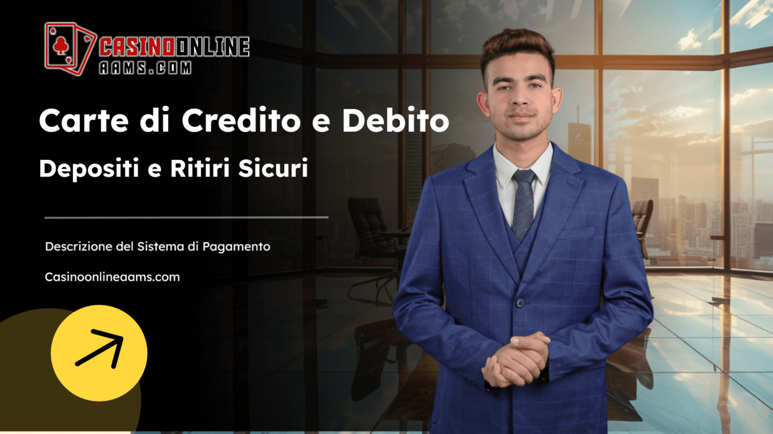 Carte di Credito e Debito - Informazioni sul sistema di pagamento online